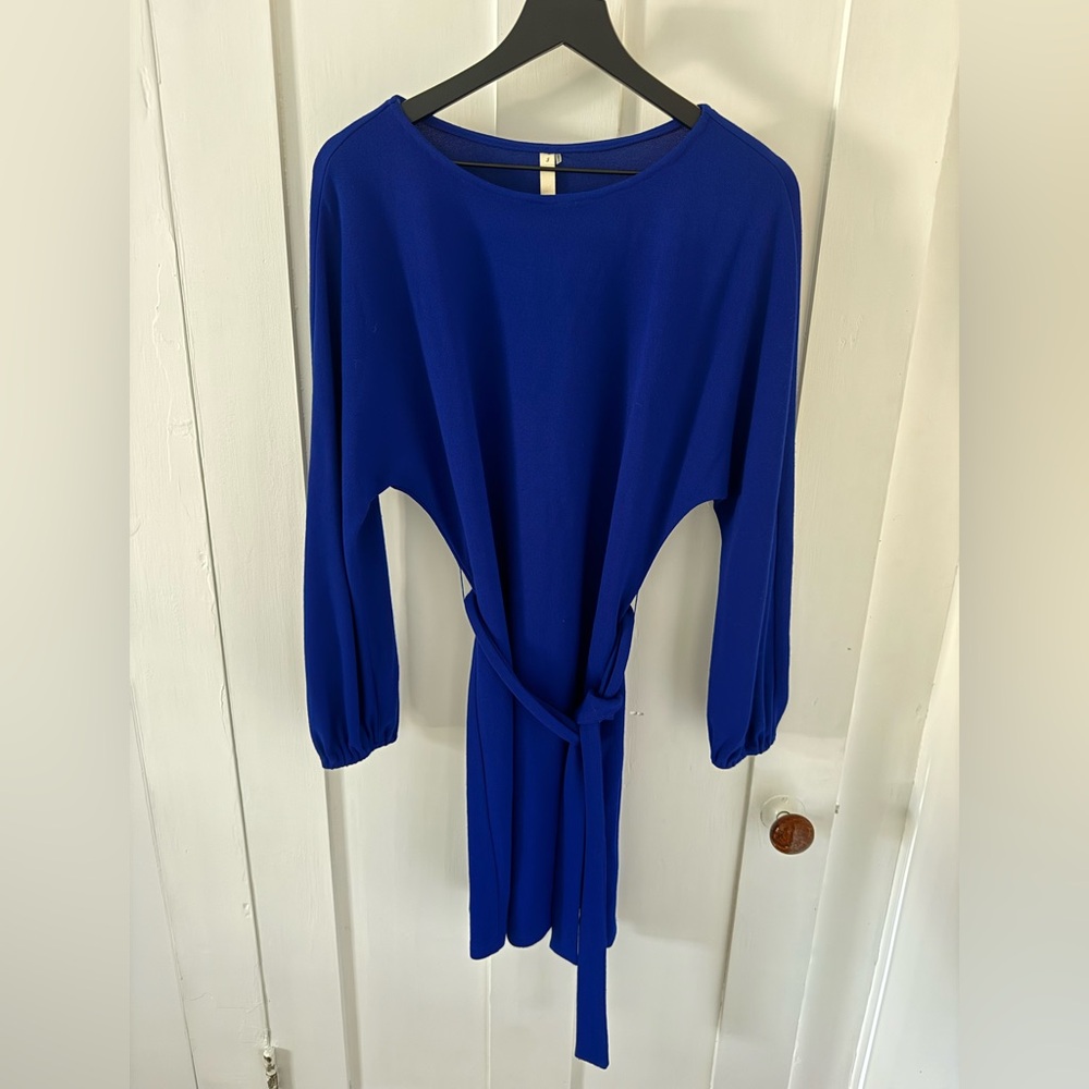 La Ven size small Blue dress NWOT